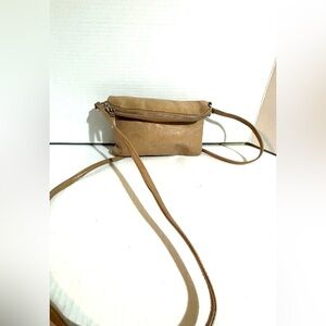 Hobo vintage Tan Leather Crossbody Bag